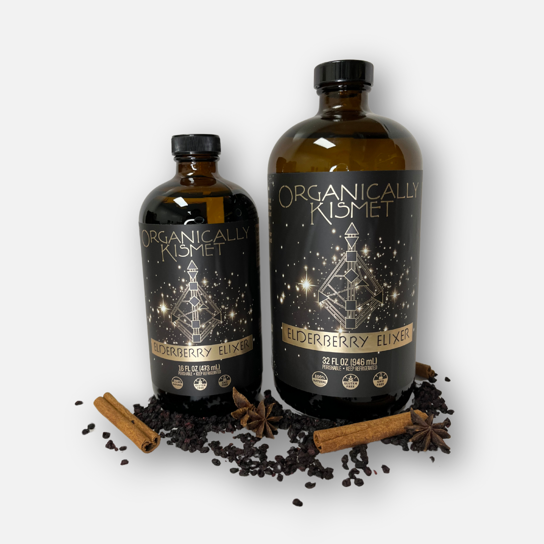 Immunity Boost: Elderberry Elixer 16 fl. oz. & 32 fl. oz.