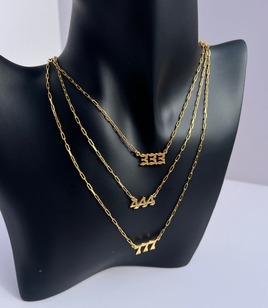Angel Number Necklace