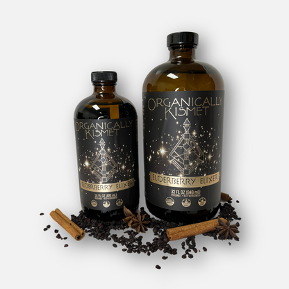 Immunity Boost: Elderberry Elixer 16 fl. oz. & 32 fl. oz.