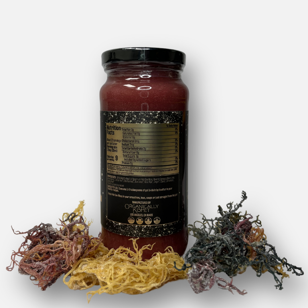 Organic Sea Moss Immune booster- Full spectrum Sea moss- Irish Sea moss-Organic Sea moss-Best Sea moss to boost Immunity