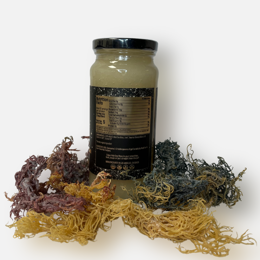 CBD  Infused Sea Moss- Organic Sea Moss- CBD Sea moss Full spectrum Sea moss