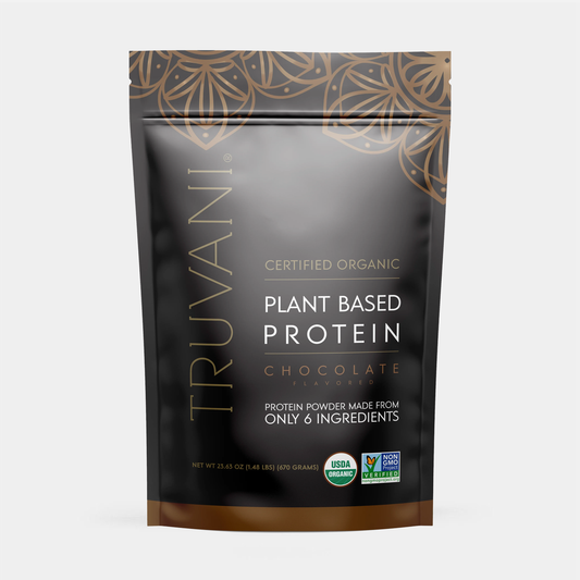 Organic Chocolate Plant Based Protein Powder 23.63 oz.