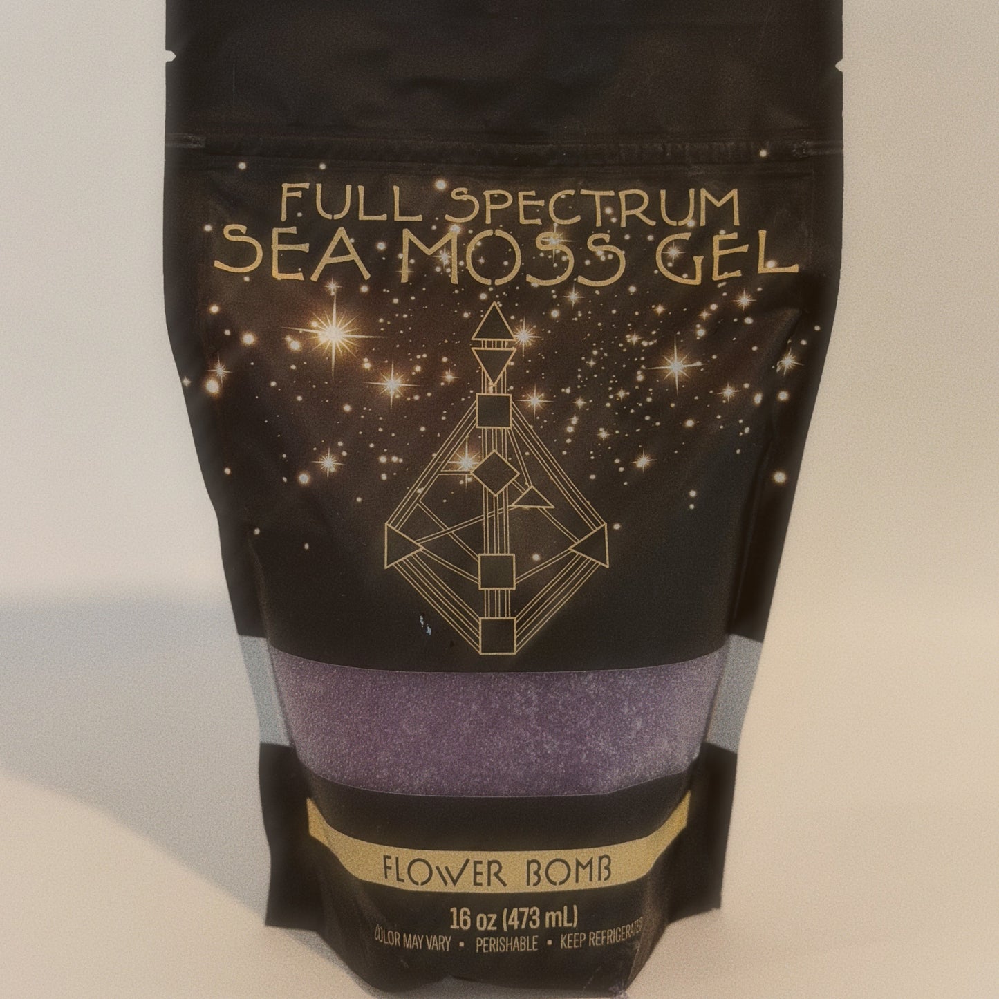 Anti-Aging Blend: Flower Bomb Sea Moss Gel 16 oz.