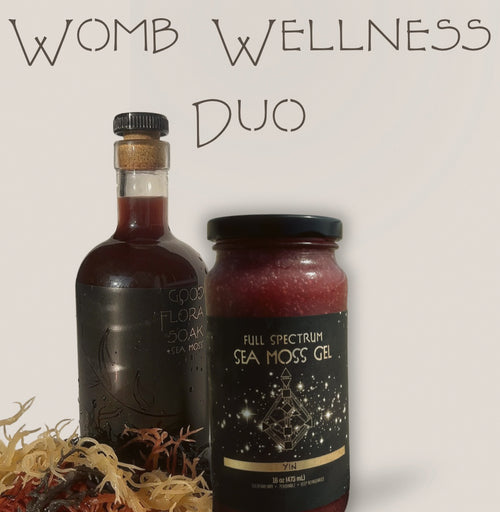 Womb Wellness Duo: Good Flora Soak + Yin Sea Moss Gel