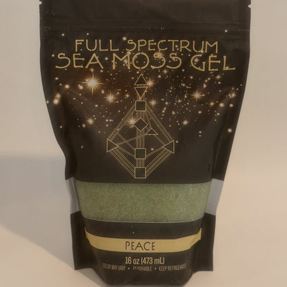 Detoxifying Blend: Peace Sea Moss Gel 16 oz.