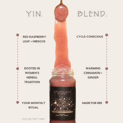 Womb Wellness Duo: Yin Sea Moss Gel and Good Flora Soak by Organically Kismet