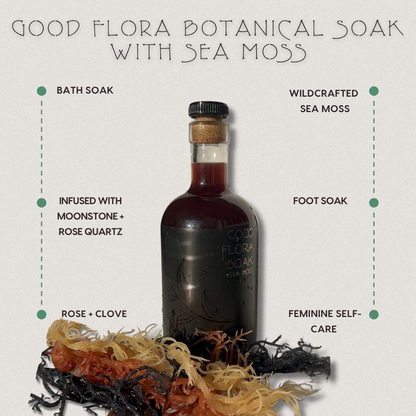 Good Flora Botanical Soak with Sea Moss