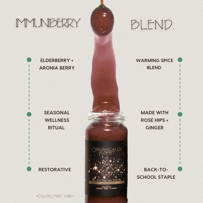 Immuniberry Sea Moss Gel: Elderberry + Aronia 16 oz.