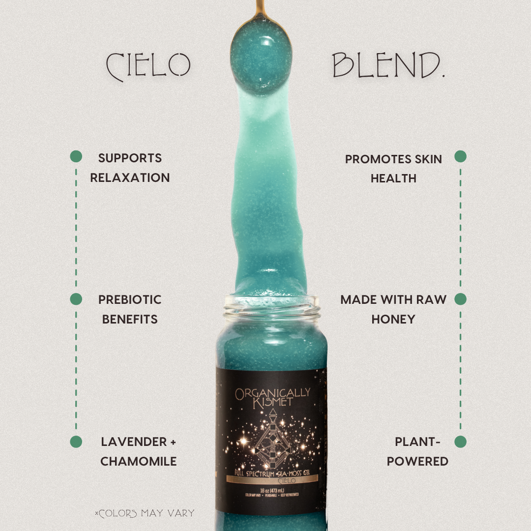 Cielo Sea Moss Gel: Lavender + Vanilla 16 oz.